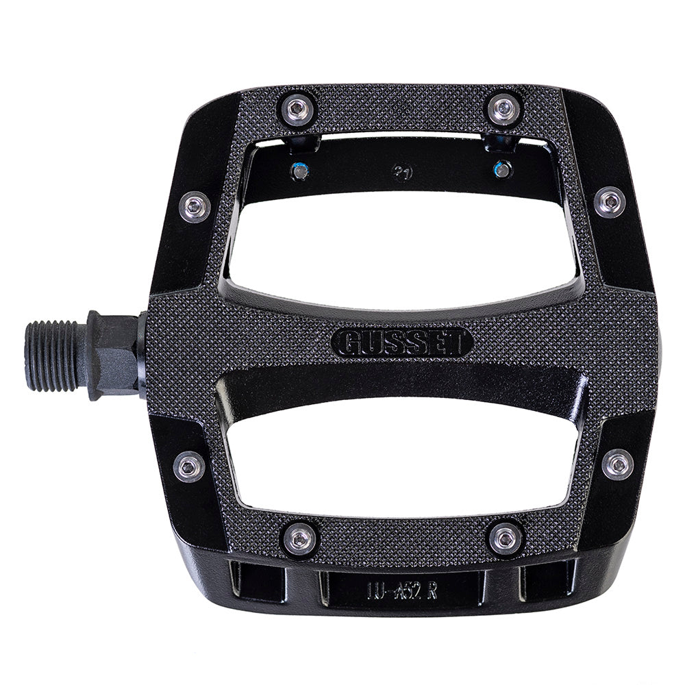 Gusset Slim Jim Loose Ball 9/16 Inch Platform Bike Pedals Alternate 1