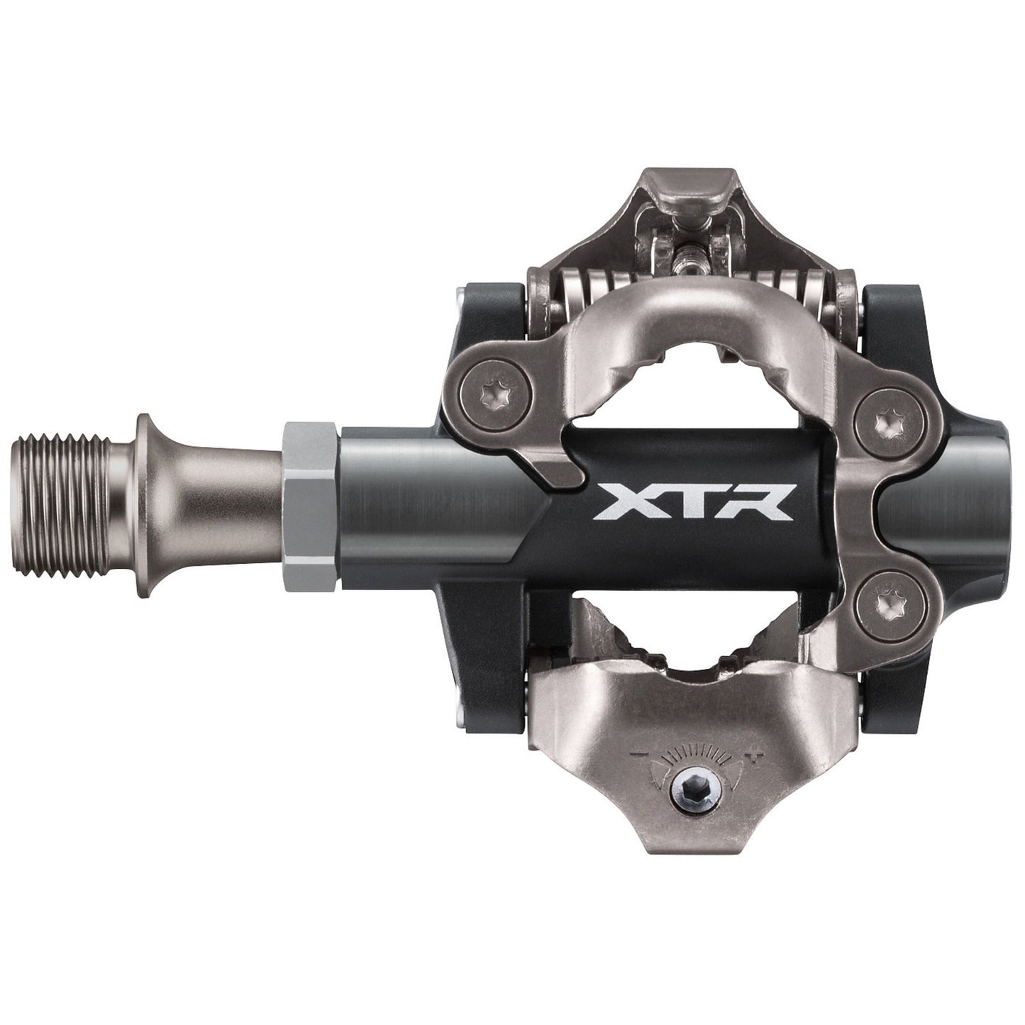 Shimano PD-M9200 XTR XC Race 3mm Shorter Axle Shimano SPD Clipless Bike Pedals Alternate 1