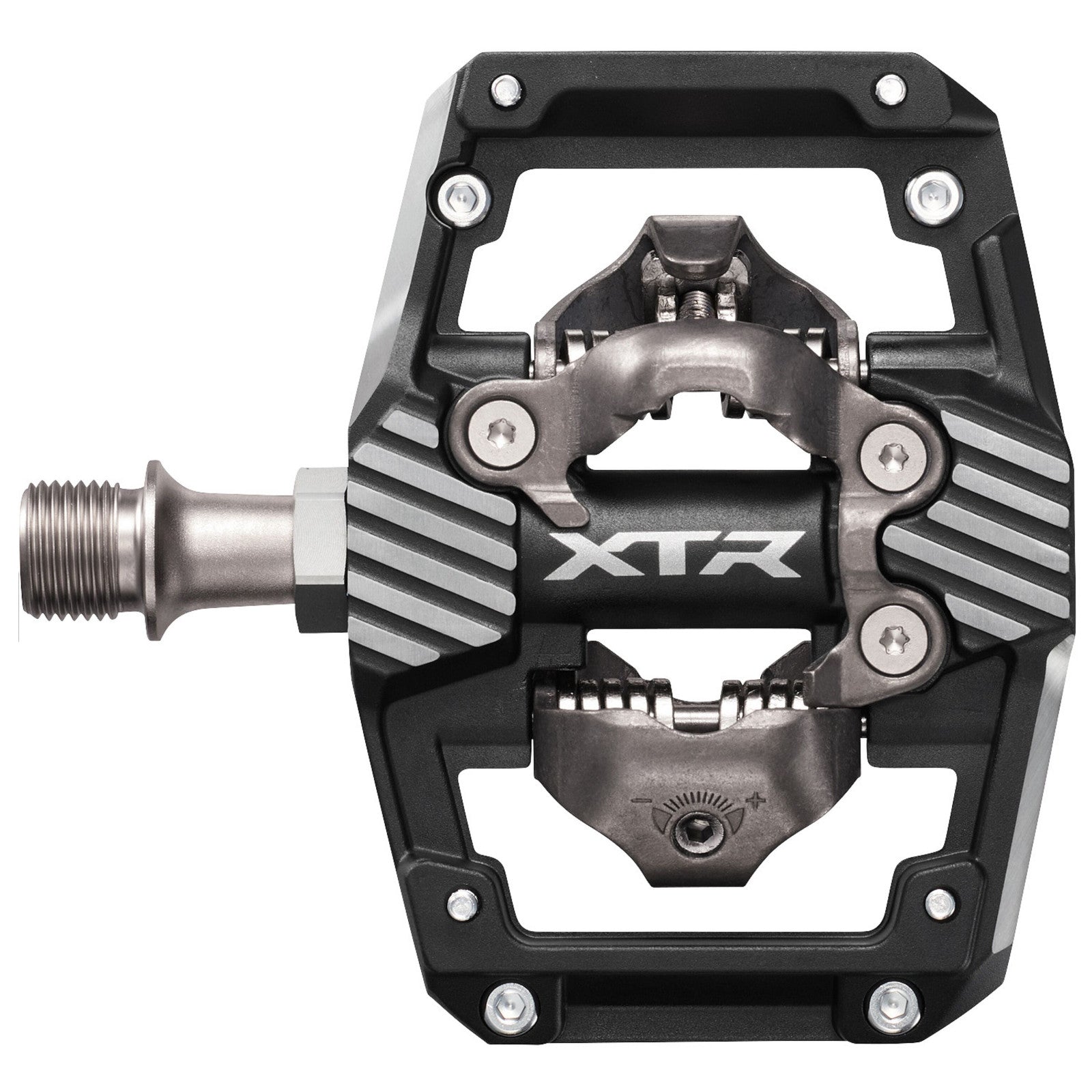 Shimano PD-M9220 XTR Trail Wide Platform Shimano SPD Clipless Bike Pedals