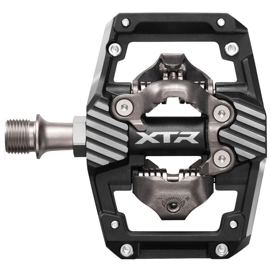 Shimano PD-M9220 XTR Trail Wide Platform Shimano SPD Clipless Bike Pedals