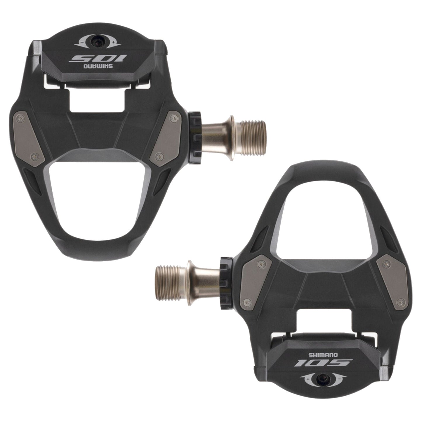 Shimano 105 Carbon Shimano SPD-SL Clipless Bike Pedals R7000
