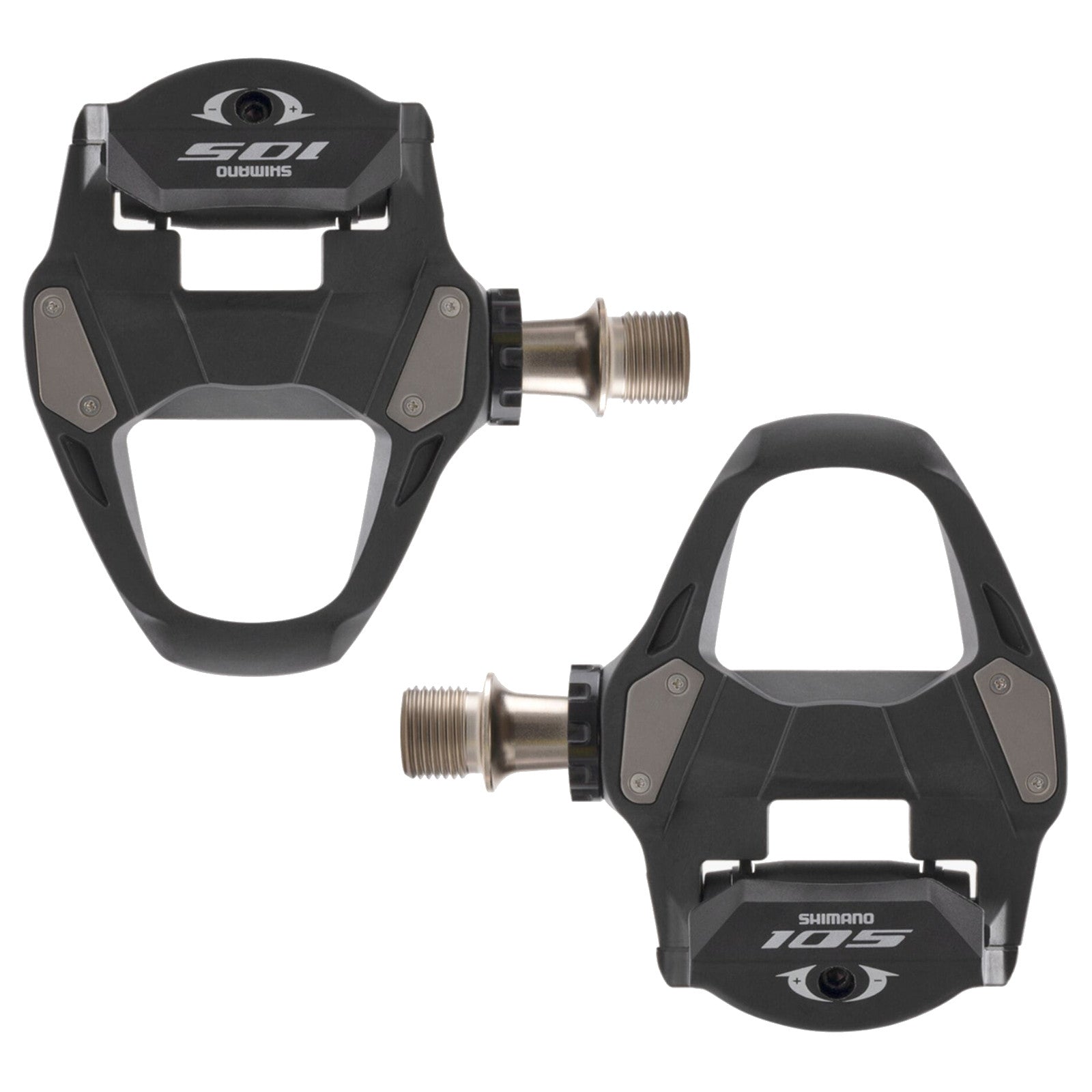Shimano 105 Carbon Shimano SPD-SL Clipless Bike Pedals R7000
