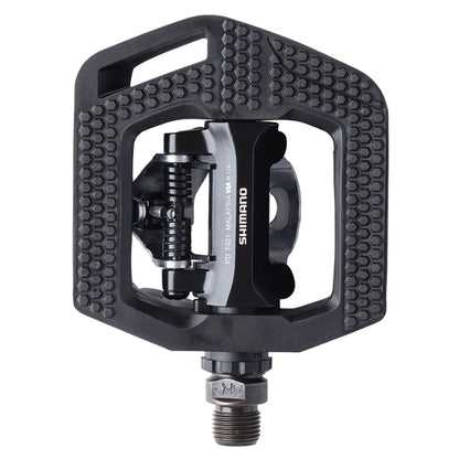 Shimano CLICK'R Pop Up Mechanism Shimano SPD Clipless Bike Pedals T421 Alternate 1