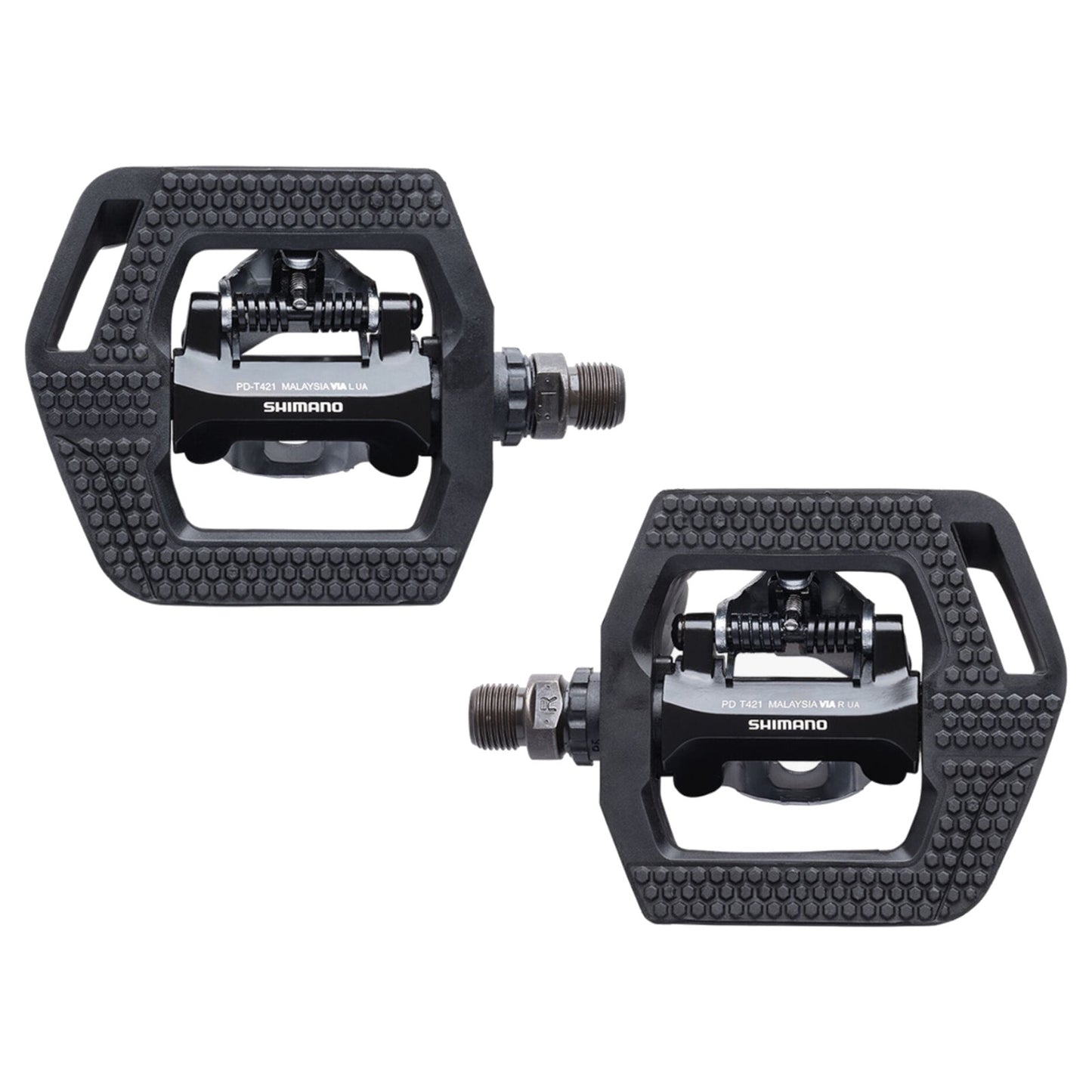 Shimano CLICK'R Pop Up Mechanism Shimano SPD Clipless Bike Pedals T421