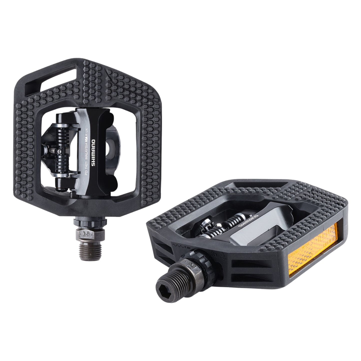 Shimano CLICK'R Pop Up Mechanism Shimano SPD Clipless Bike Pedals T421 Alternate 6