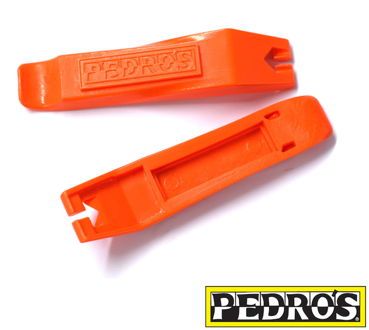 Pedro's Plastic Bike Tyre Levers Orange Alternate 1