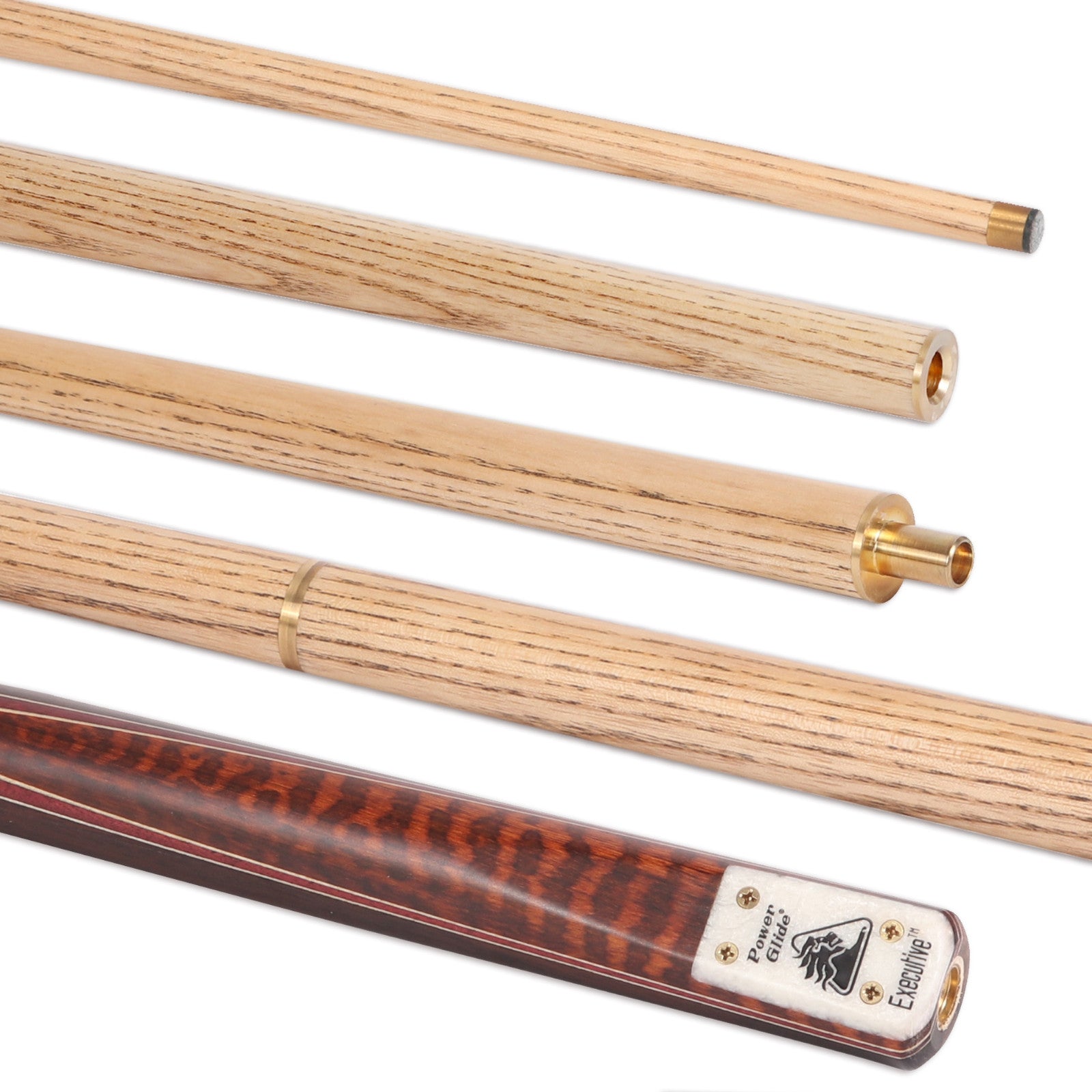 PowerGlide Executive 2 Piece 57" 9.5mm 17oz Snooker Cue