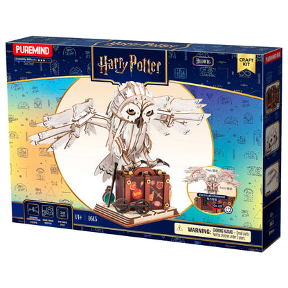 Puremind Harry Potter Mechanical Hedwig Statue 3D Puzzle PM1613 Alternate 1