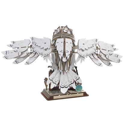 Puremind Harry Potter Mechanical Hedwig Statue 3D Puzzle PM1613 Alternate 4