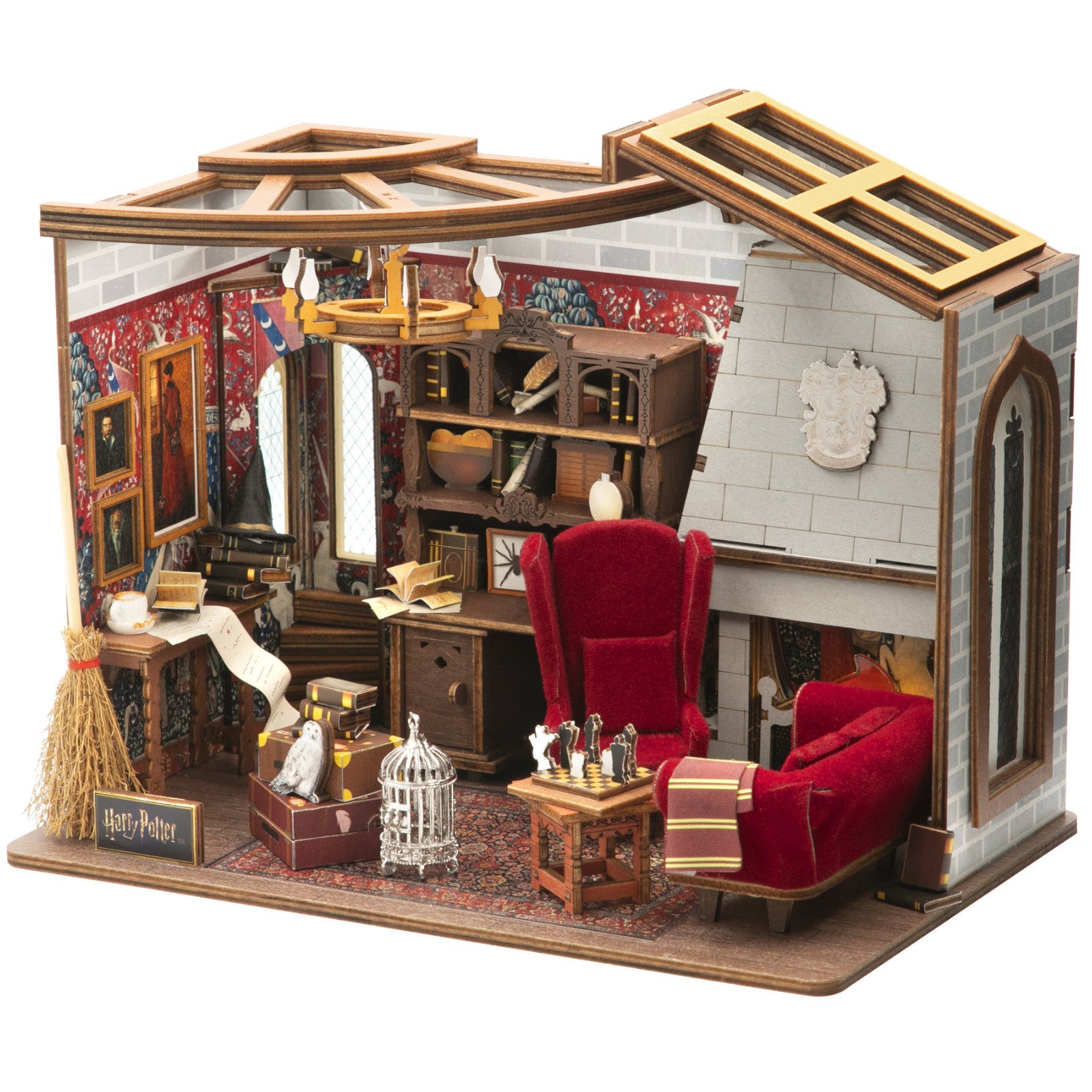Puremind Harry Potter Gryffindor Common Room 3D Puzzle PM1621 Alternate 1