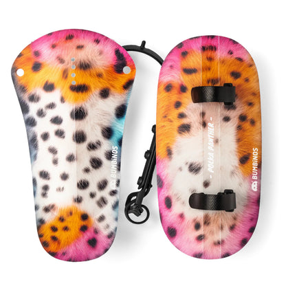 Bumbinos Splash Pack Polka Panther Clip On Kid's Bike Mudguard Set
