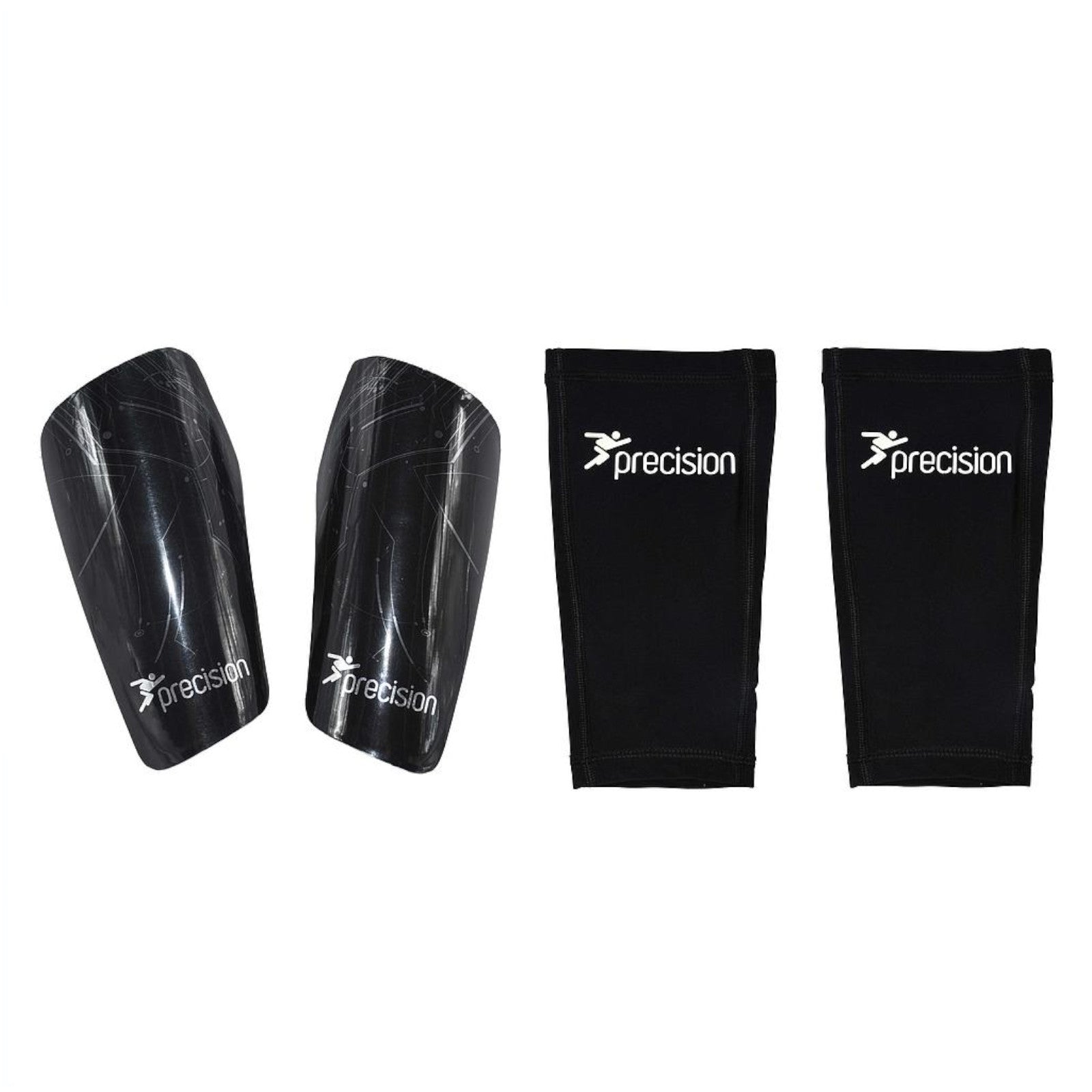 Precision Pro Matrix Shinguards Large Football Accessory