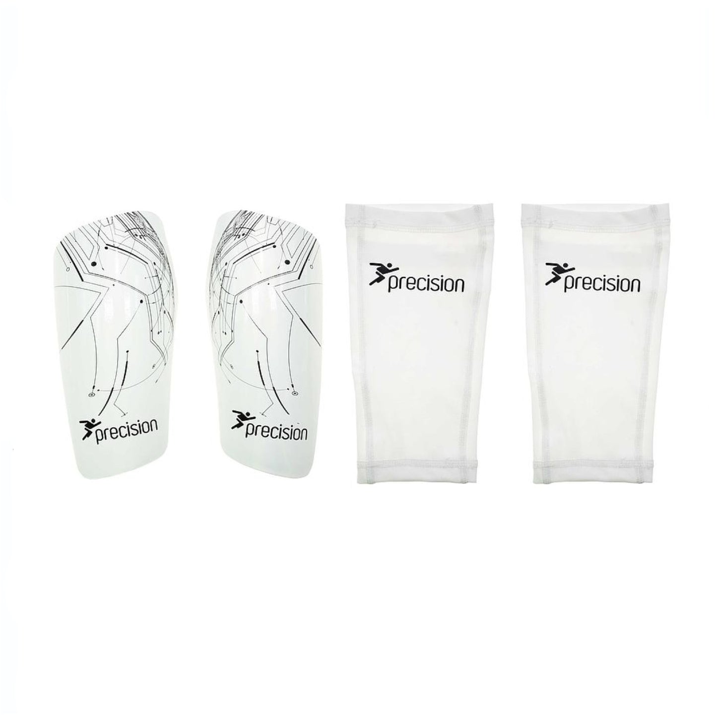 Precision Pro Matrix Shinguards Large Football Accessory