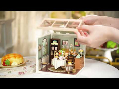 Rolife Sweet Sips Tea Super Creator DIY Miniature House DW011 3D Puzzle
