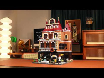 Pantasy Bakery 4 Storey Building 3D Brick Set Model 2663 Pieces 85013