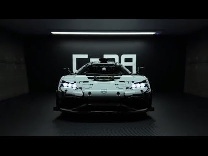 CaDA Mercedes-AMG Project ONE Supercar Brick Set 3D Model 3295 Pieces 1:8 C61503W