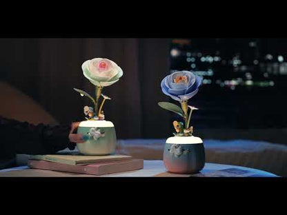 ROKR Starry Camellia Lamp DIY Flower Night Light 3D Puzzle AF01S