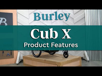 Burley Cub X Atomic Red Bike Child Trailer