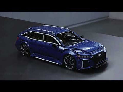 CaDA Audi RS6 Avant (2019) Car Model Brick Set 1:8 - 4663 Pieces C61515W