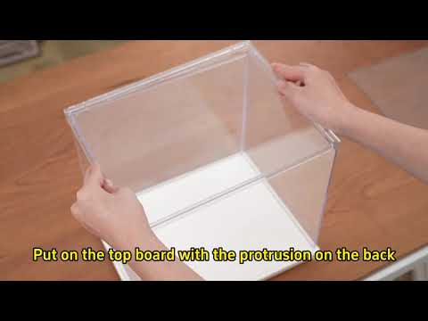 Rolife Miniature House Display Box Accessory for Model Kit