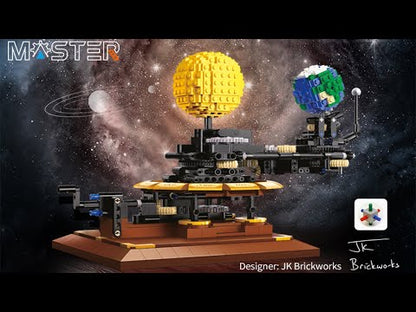 CaDA The Solar System 3D Model Brick Set 865 Pieces C71004W