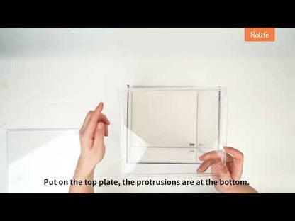 Rolife Clear Display Case Portrait Size M 3D Puzzle DF05L