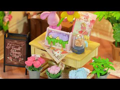 Rolife Fresh Flower Shop Super Creator DIY Miniature House DW017B 3D Puzzle