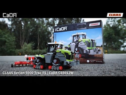 CaDA CLAAS XERION 5000 TRAC TS Tractor 1336 Pieces 3D Brick Set Model C65012W