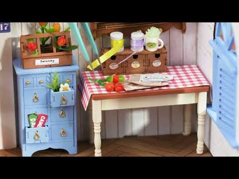 Rolife Dreamy Garden House DIY Miniature House Kit DG163 3D Puzzle