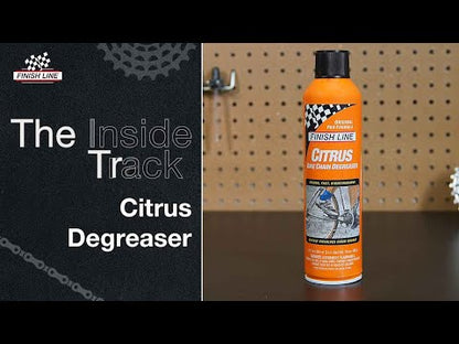 Finish Line Citrus Bike Degreaser Aerosol 12 oz / 360 ml
