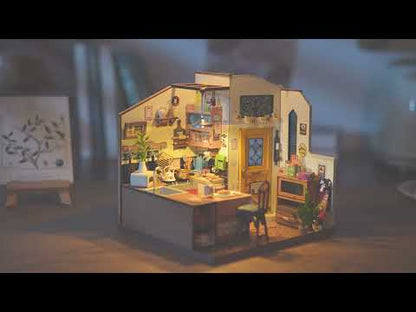 Rolife Cozy Kitchen DIY Miniature House Kit DG159 3D Puzzle
