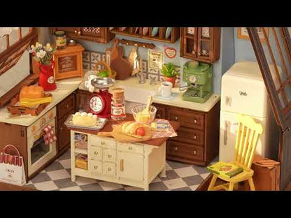 Rolife Baking Kitchen DIY Miniature House DG172 3D Puzzle