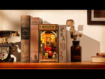 Rolife Bookstore DIY Book Nook Shelf Insert Kit TGB07 3D Puzzle
