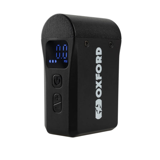 Oxford NanoJet Ultra Compact Cordless Tyre Inflator Mini Bike Pump