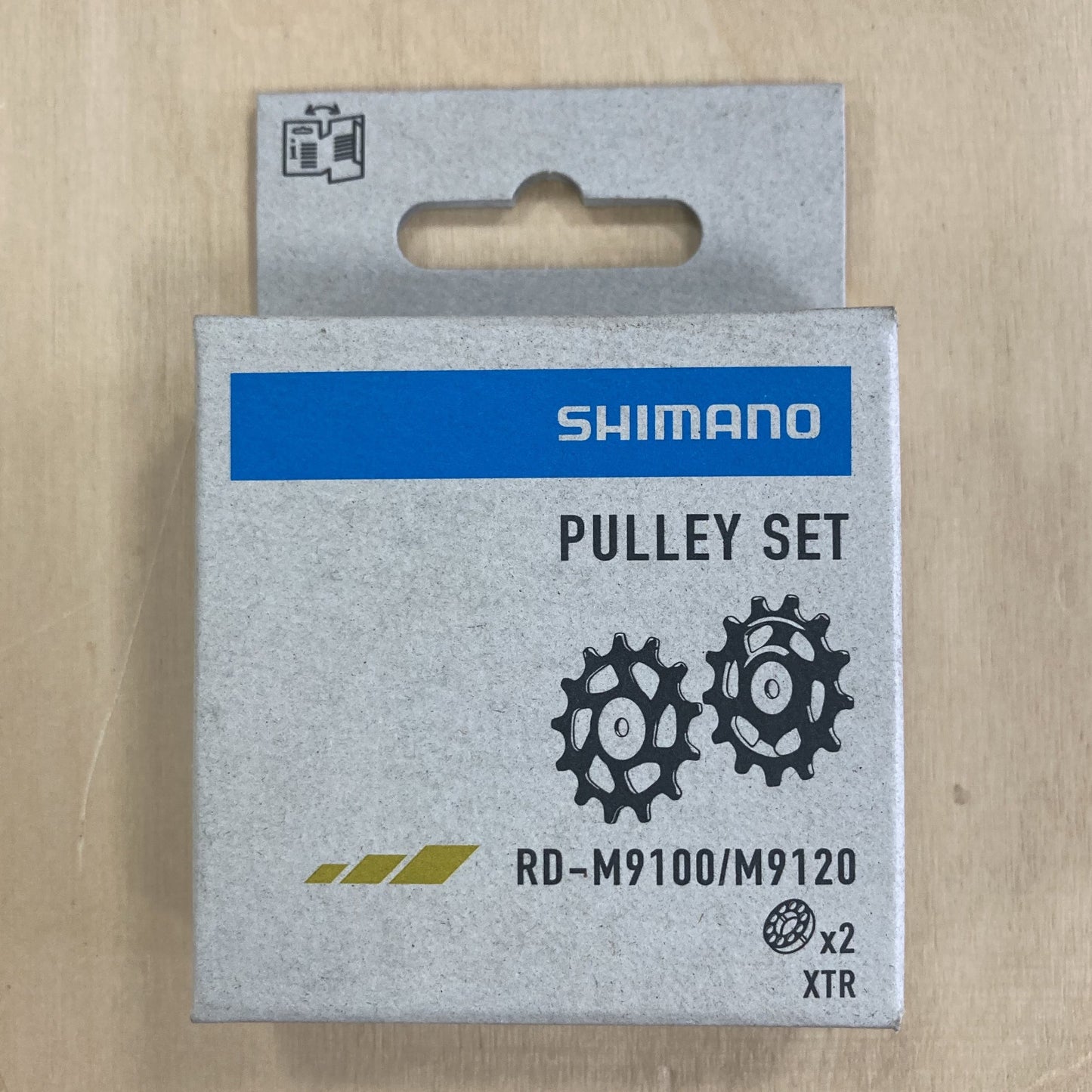 Shimano RD-M9100 Tension and Guide Pulley Set for Rear Derailleur