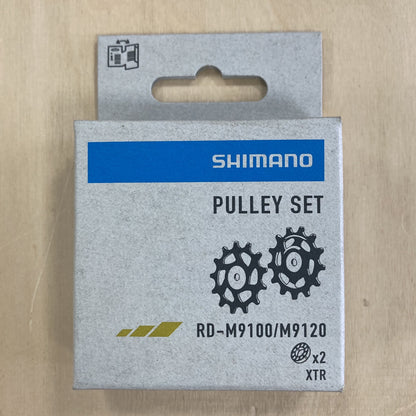 Shimano RD-M9100 Tension and Guide Pulley Set for Rear Derailleur