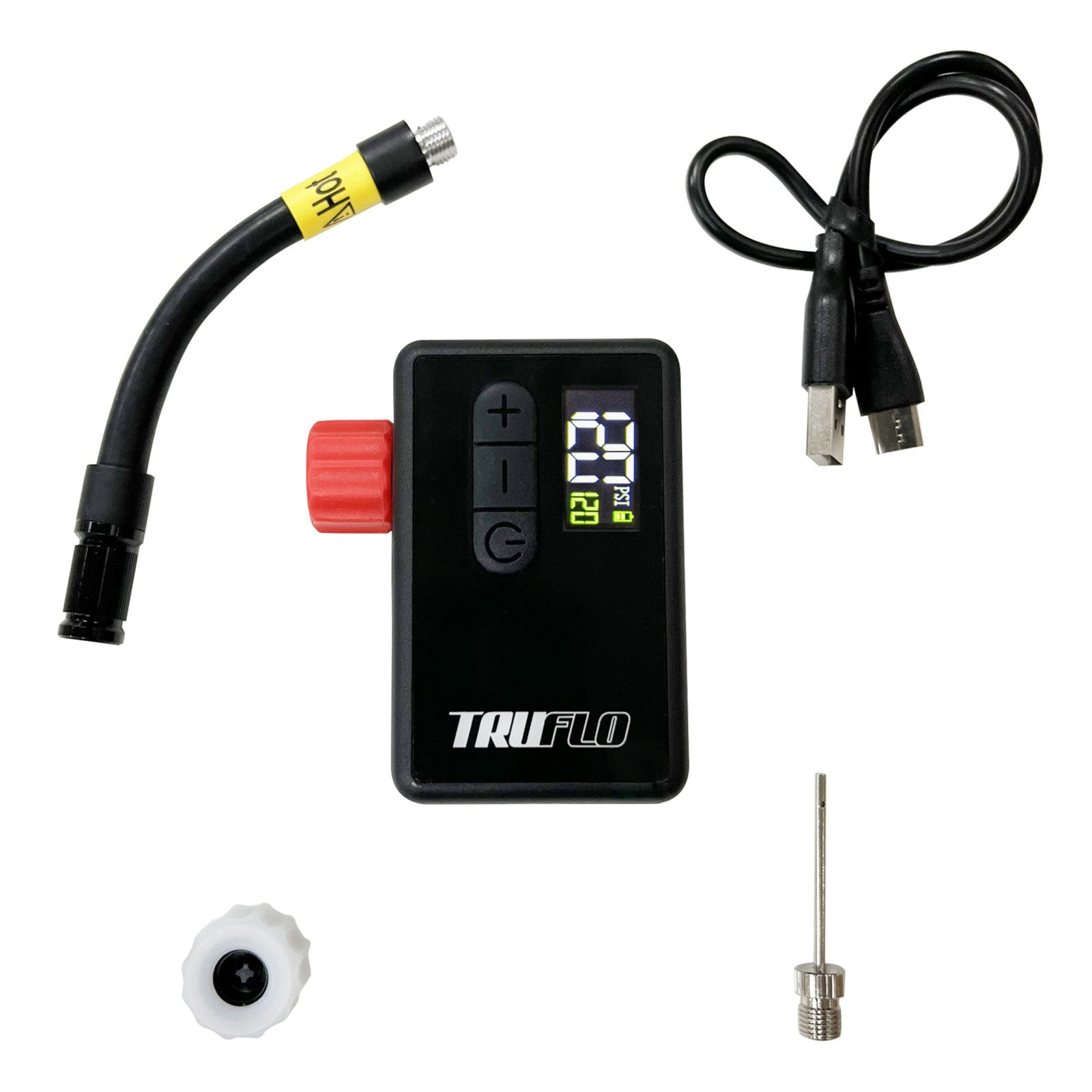 Truflo Electron Compact Electric Mini Bike Pump Alternate 2