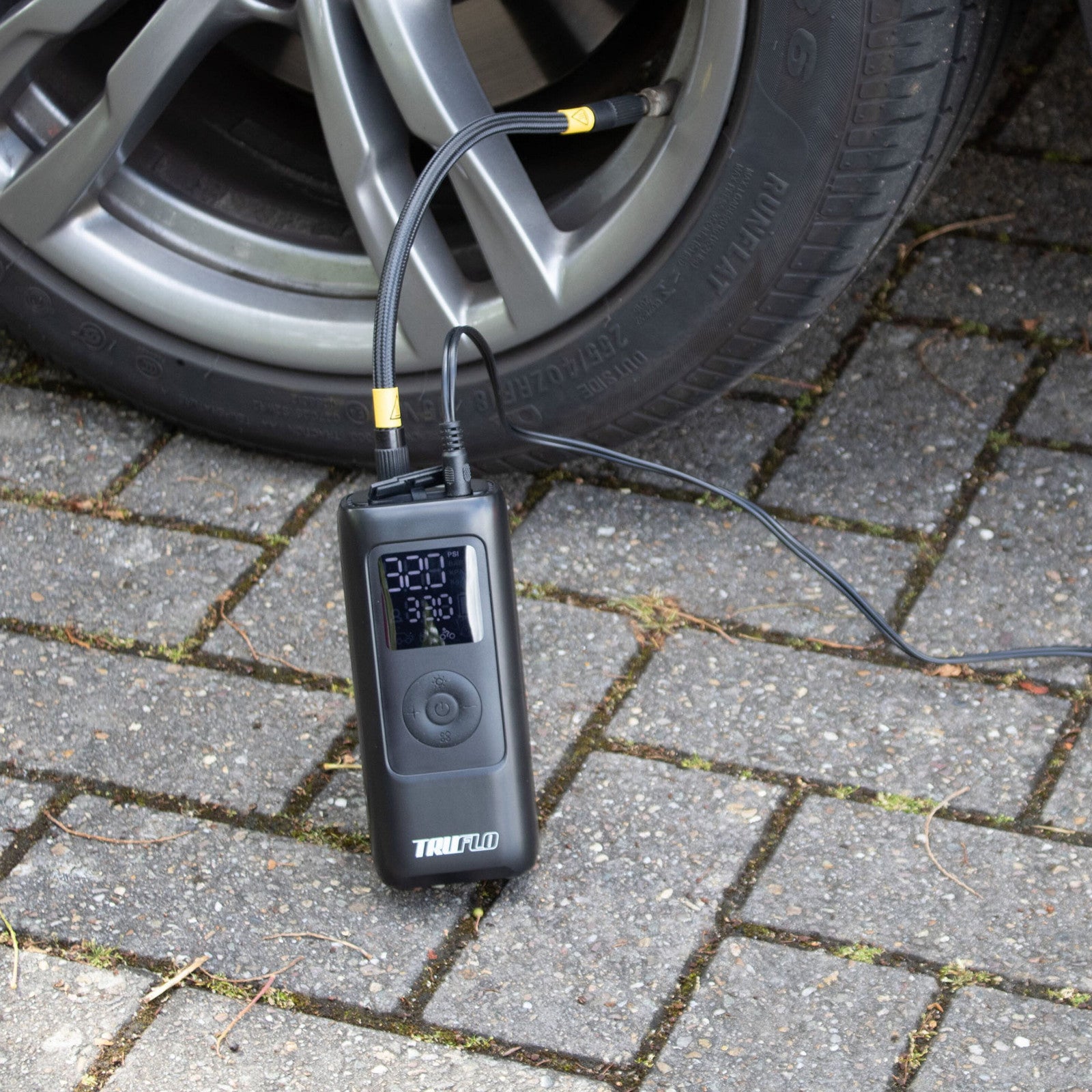 TruFlo Electron Max Electric High Pressure Mini Bike Pump Alternate 2