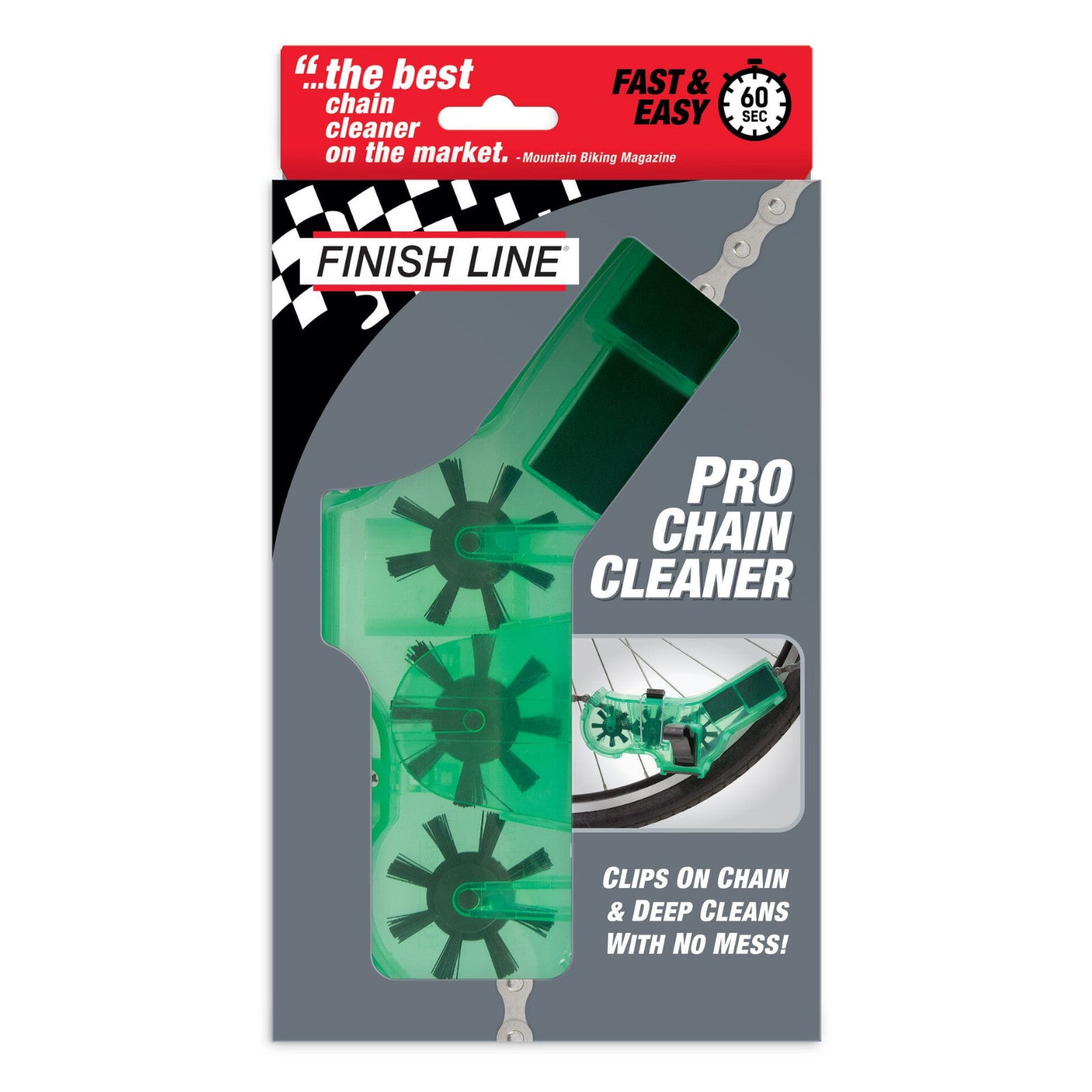 Finish Line Pro Chain Cleaner Bike Chain Cleaning Device