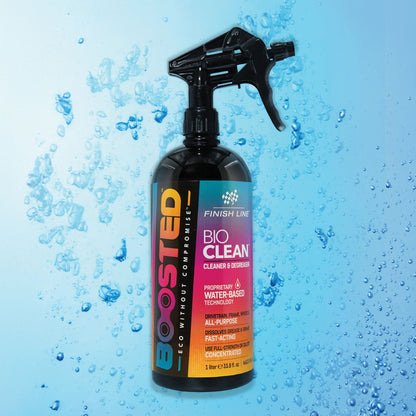 Finish Line BOOSTED Bio Clean Cleaner/Degreaser 1 Litre Bottle Bike Degreaser Alternate 1