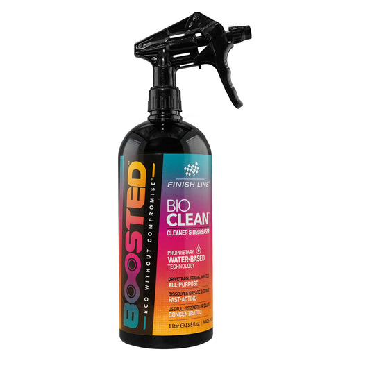 Finish Line BOOSTED Bio Clean Cleaner/Degreaser 1 Litre Bottle Bike Degreaser