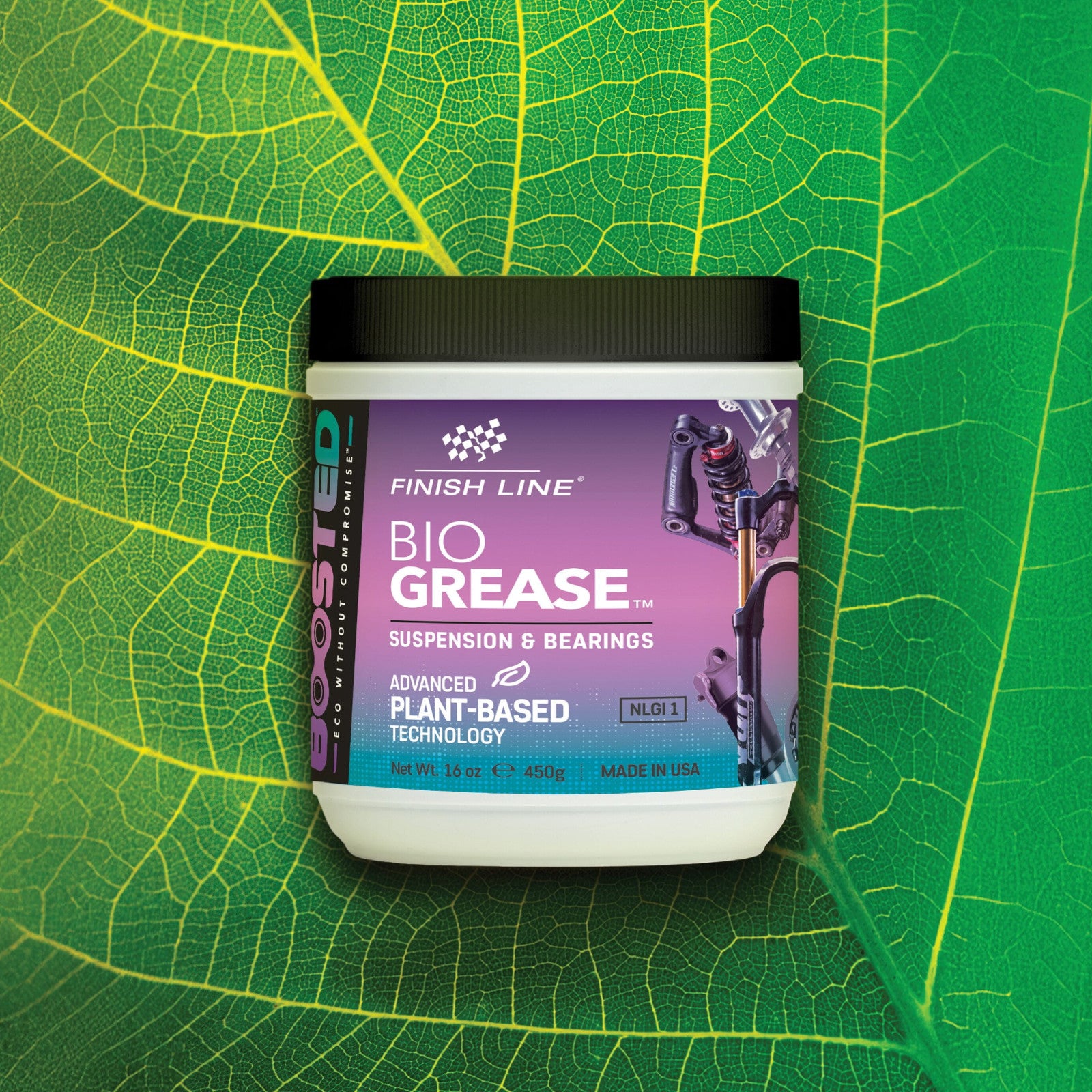 Finish Line BOOSTED Bio Grease Plant-Based 4oz / 120ml Bike Grease Alternate 1