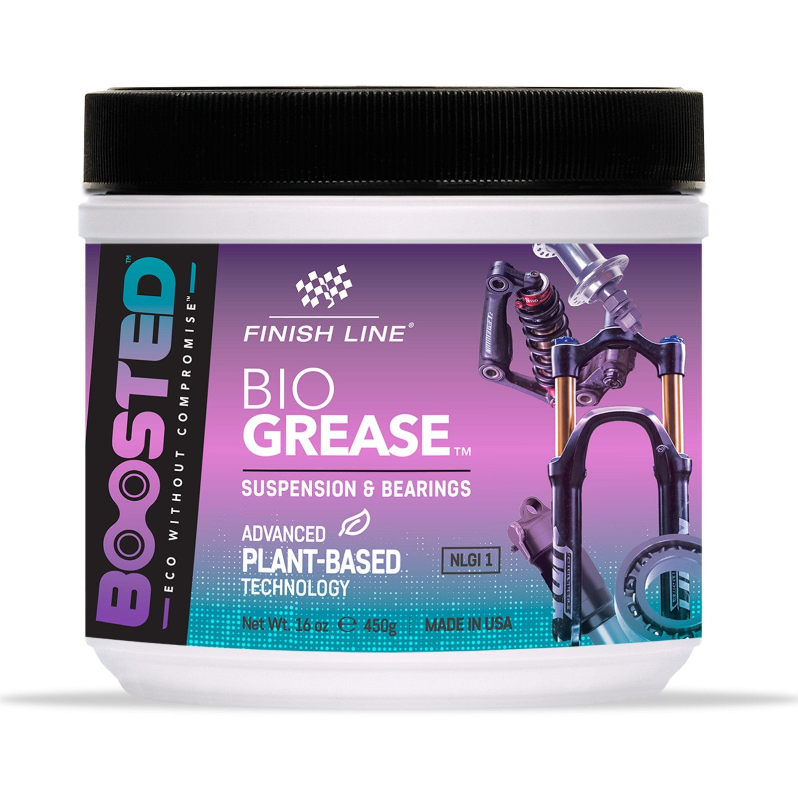 Finish Line BOOSTED Bio Grease Plant-Based 1lb / 455grams Bike Grease