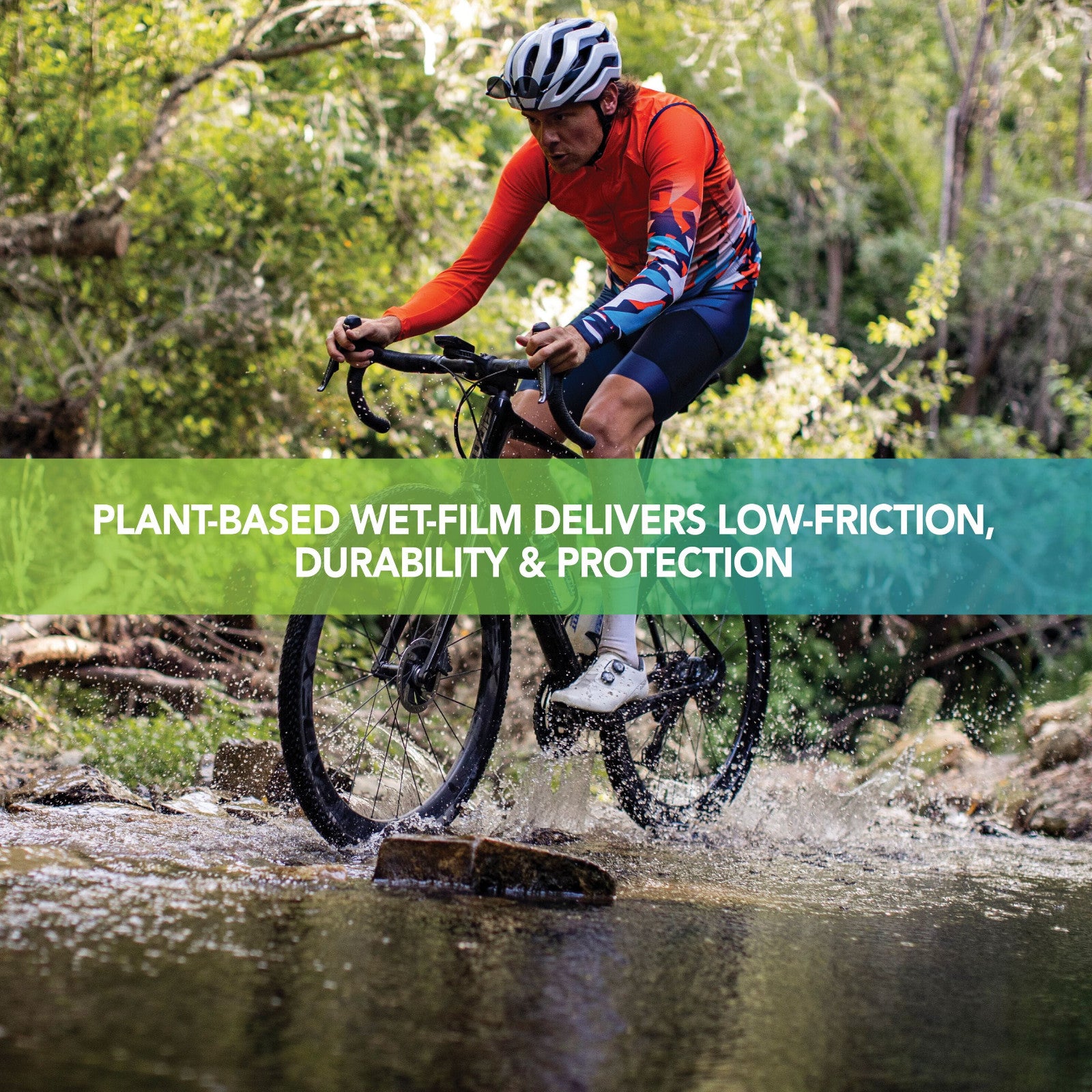 Finish Line BOOSTED Bio Wet Chain Lubricant Plant-Based 2oz / 60ml Bike Chain Lube Alternate 2