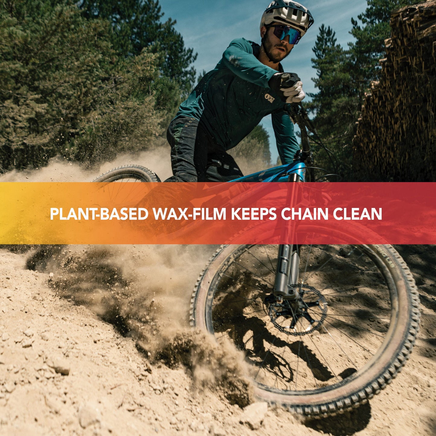 Finish Line BOOSTED Bio Wax Chain Lubricant - Plant-Based - 32oz/946ml - Bottle Bike Chain Lube Alternate 1