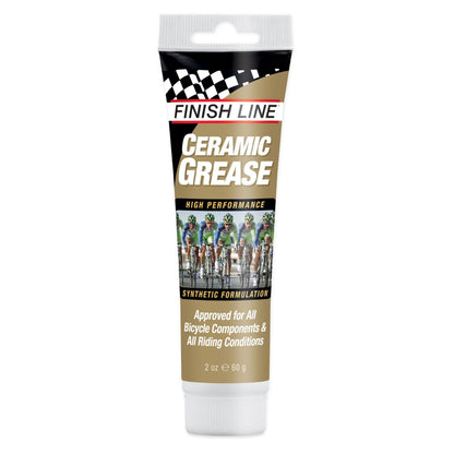 Finish Line Ceramic Grease Tube 2 oz / 60 ml Singles Bike Grease