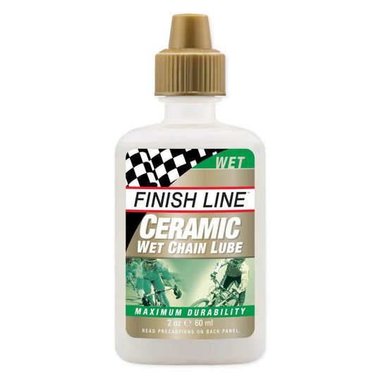 Finish Line Ceramic Wet Chain Lube 2 oz / 60 ml Bike Chain Lube