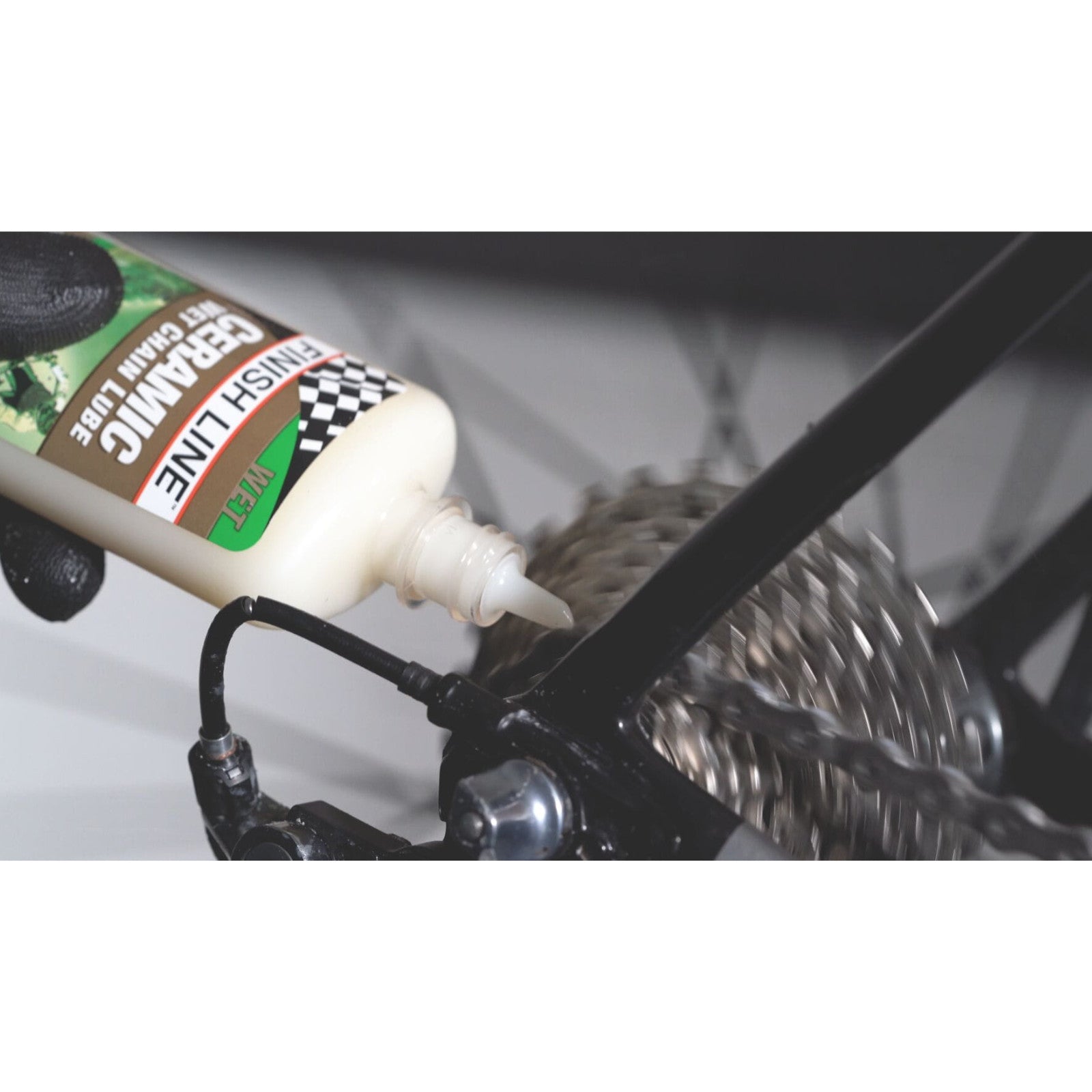 Finish Line Ceramic Wet Chain Lube 4 oz / 120 ml Bike Chain Lube Alternate 2