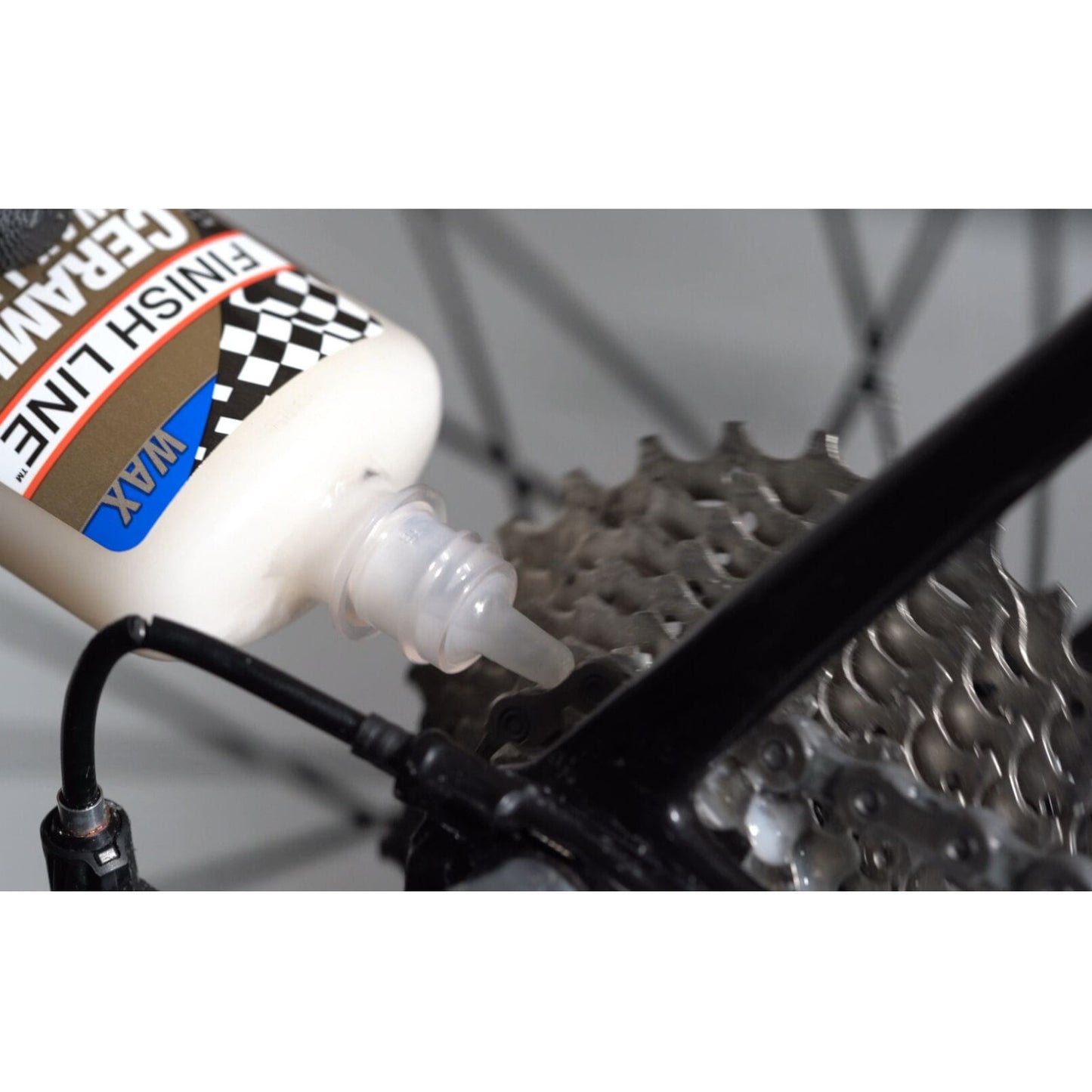 Finish Line Ceramic Wax Chain Lube 4 oz / 120 ml Bike Chain Lube Alternate 2
