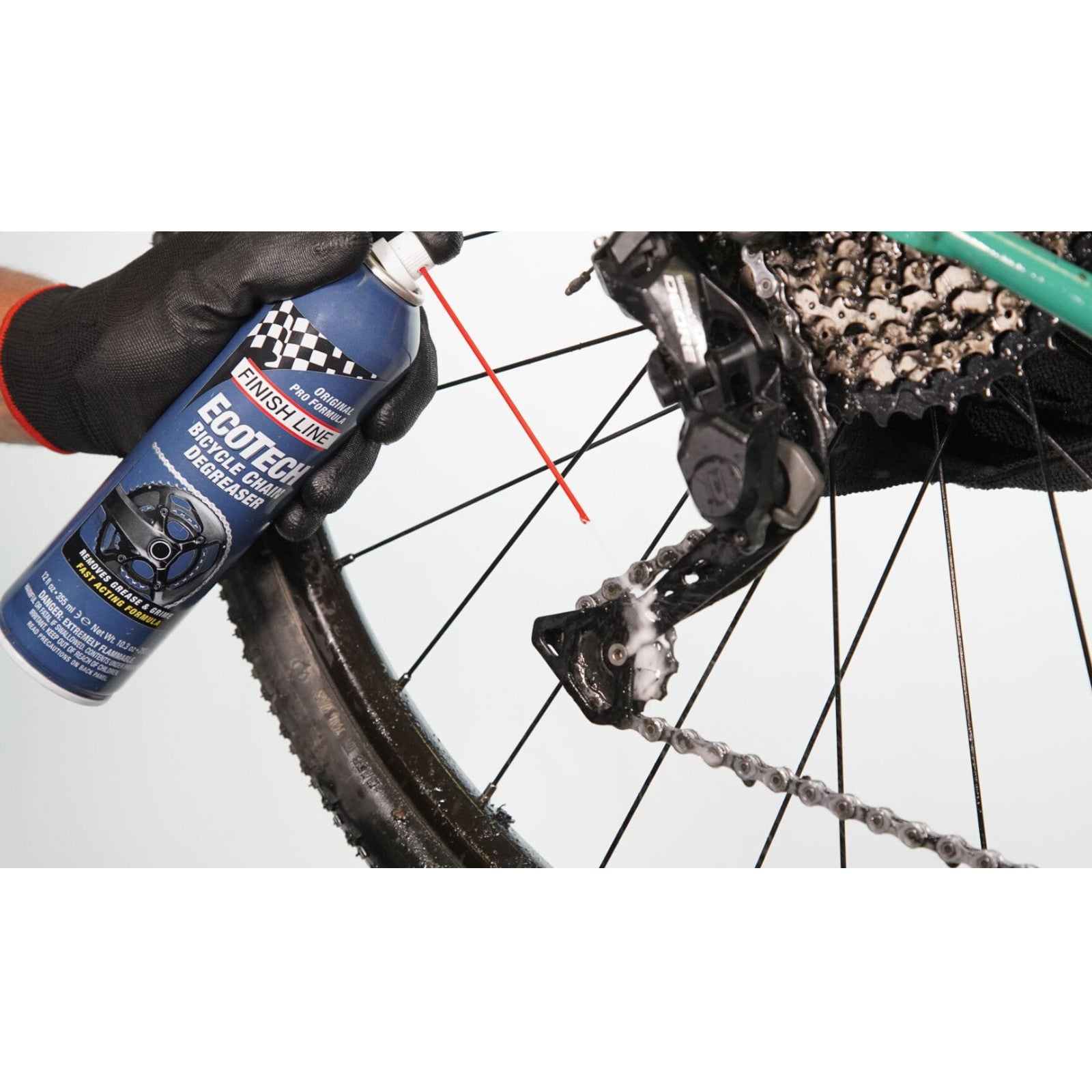 Finish Line EcoTech 2 Degreaser Aerosol 12 oz / 360 ml Bike Degreaser Alternate 2